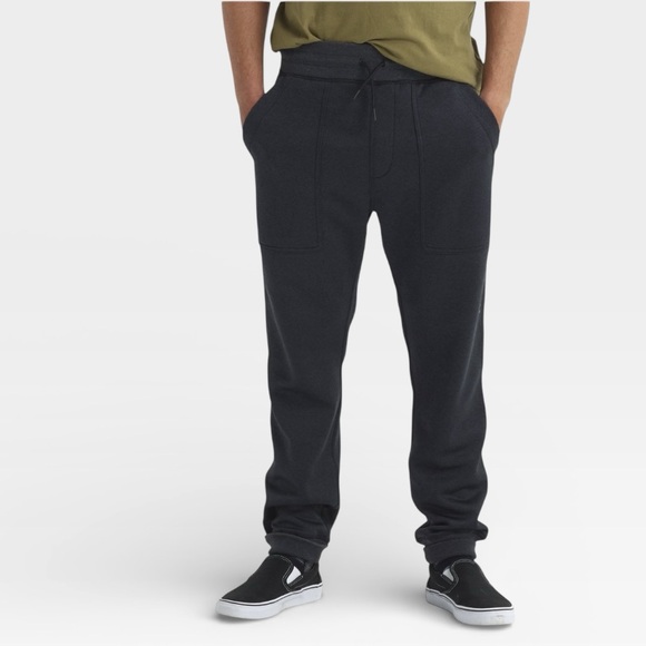 Burton Oak Pant Sweatpants Mens XL Black Jogger Fleece Casual Lounge Pants 20594 - Picture 2 of 8